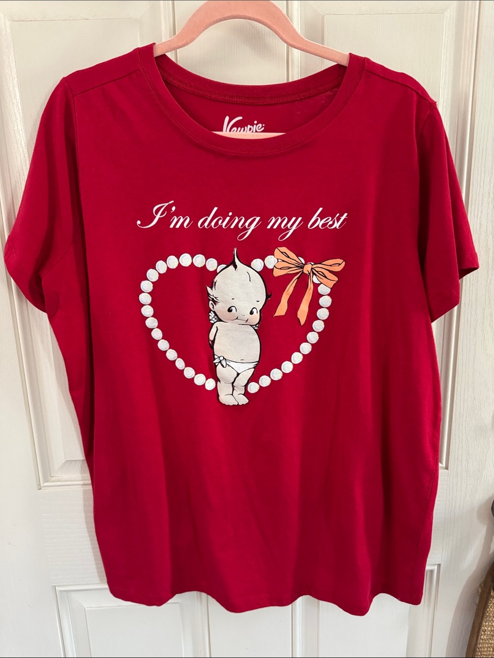 torrid Red Graphic Tee with Heart & Bow